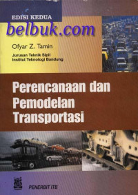Image of Perencanaan dan Pemodelan Transportasi